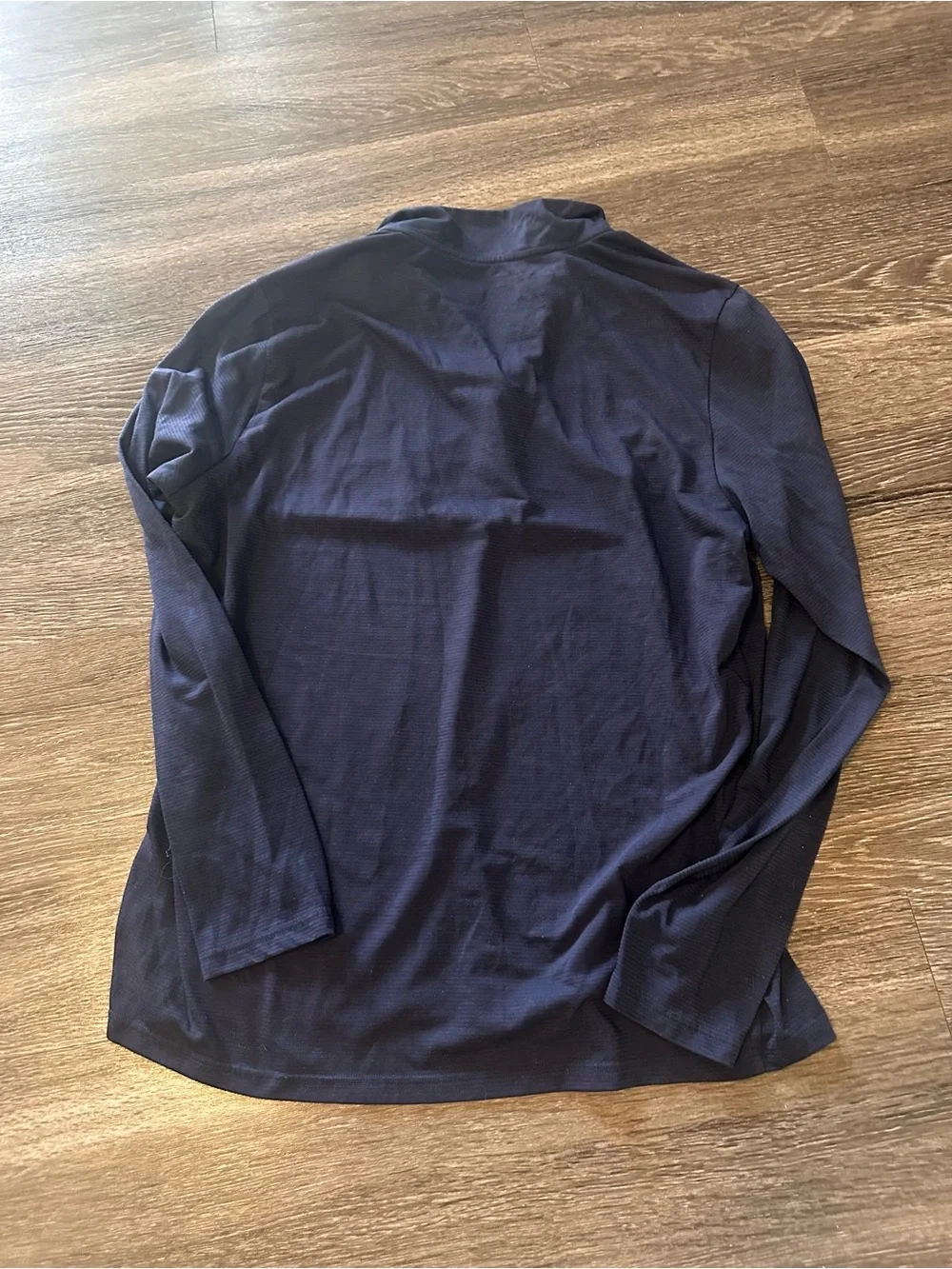 Under Armour Naval Academy Threadborne HeatGear Men's L Navy 1/4 Zip Pullover